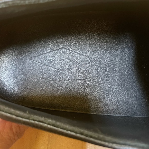 RAG & BONE Black sz. 46 NUBUCK LEATHER SLIP-ON MENS SHOES - Picture 3 of 7
